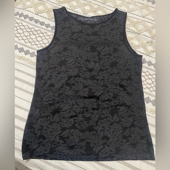 Harley-Davidson Tops - Harley Davidson ladies large sleeveless top.